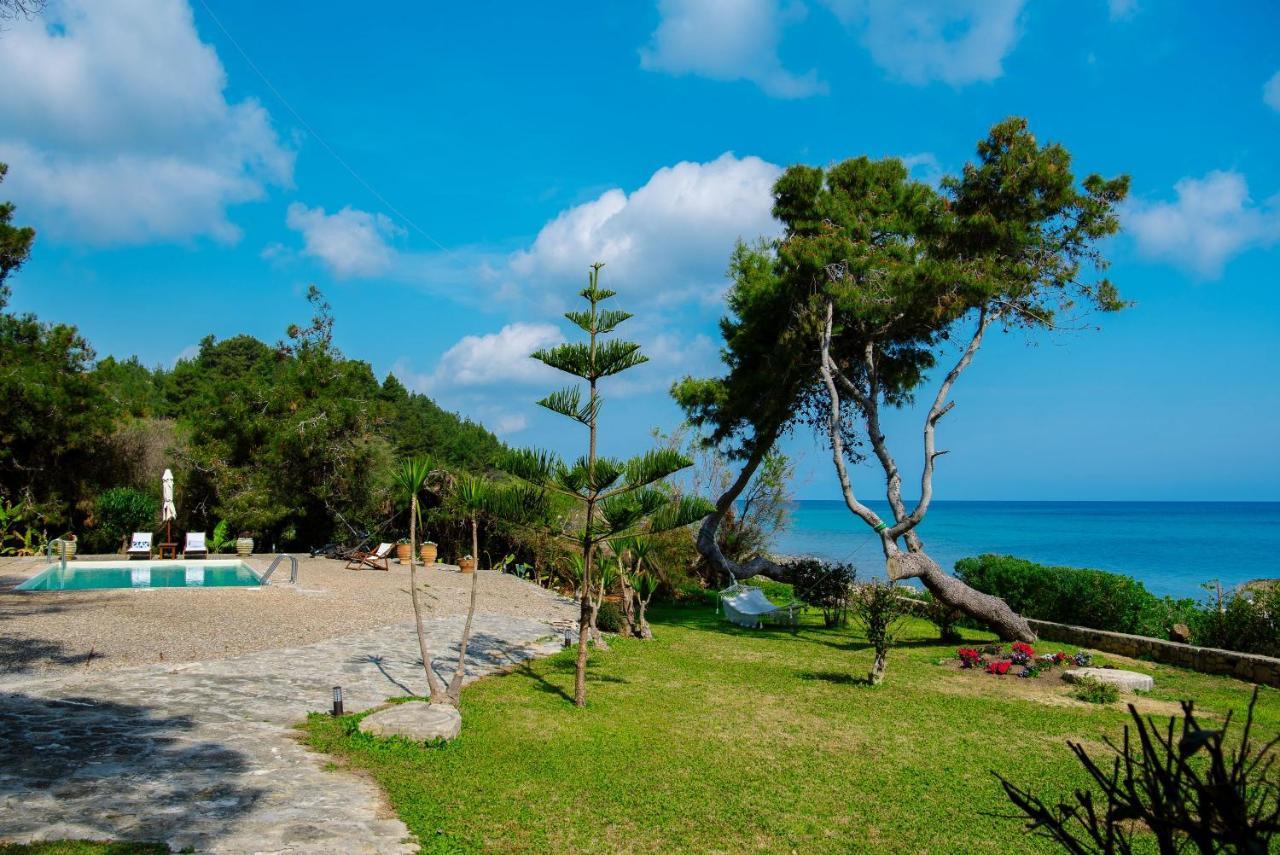 Azzuro Beach House - On The Beach & Private Pool, By Zantewize Vasilikí Dış mekan fotoğraf